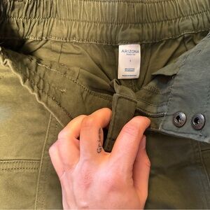 Arizona Army Green Shorts Size 1
